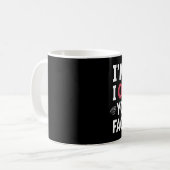 事実と論理であなたを怒らせてしまいすみません コーヒーマグカップ (正面左)