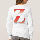 事実の地帯無し- Zoner長袖T Tシャツ (裏面)