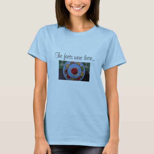事実はこれら…でした Tシャツ (正面)