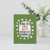 事実はトリッキーな物ではないグリーティングカード カード (スタンド正面)