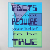 事実は信じてもらわなくても真実である ポスター (正面)