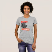 事実は君の気に感覚には関係ない Tシャツ (正面フル)