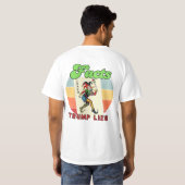 事実は嘘を打ち破る Tシャツ (裏面フル)
