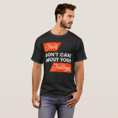 事実は政治気に的な感覚について Tシャツ (正面フル)