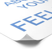 事実は気に感覚 ポスター (角)