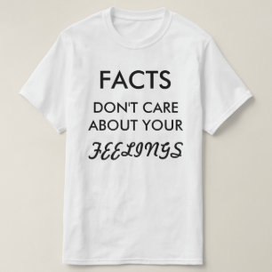 事実はTシャツを気にしません Tシャツ