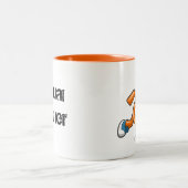 事実上のランナーのマグ ツートーンマグカップ (中央)