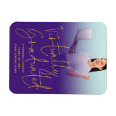 事実上の卒業スクリプト写真2022紫 マグネット (横)