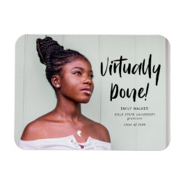 事実上の卒業発表はがき マグネット