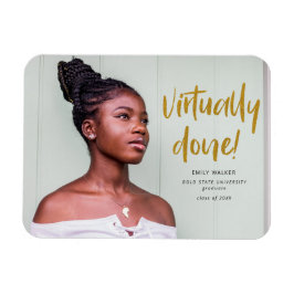 事実上の卒業発表はがきma マグネット