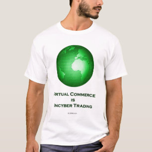 事実上の商業はIncyberの取引です Tシャツ