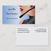 事実上の援助の名刺 名刺 (正面/裏面)