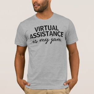 事実上の援助は私の込み合いです Tシャツ