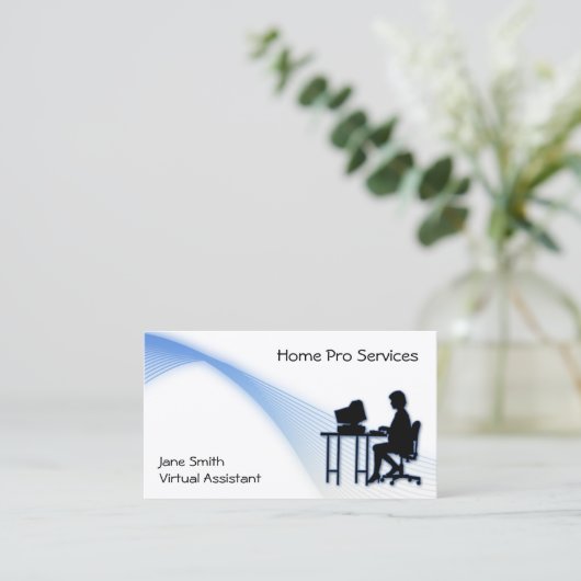 事実上の補助名刺 名刺 (スタンド正面)