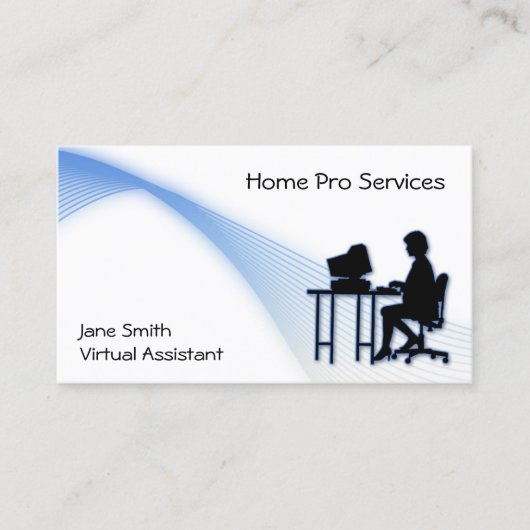 事実上の補助名刺 名刺 (正面)