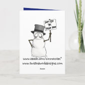 事実上警告する雪 シーズンカード (裏面)