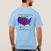 事実及び科学 Tシャツ (裏面)