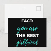 事実:あなたは最高の彼女 シーズンポストカード (正面/裏面)