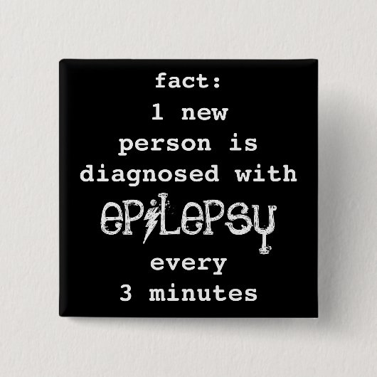 事実: 1 3分毎に 缶バッジ (正面)