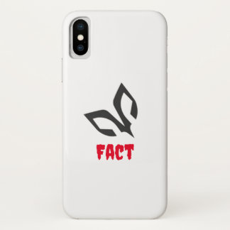 事実 iPhone X ケース