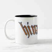 事後考察バンドマグ ツートーンマグカップ (左)