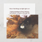 事情が堅い ポストカード (正面/裏面)