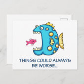 事態は悪化する可能性がある ポストカード (正面/裏面)