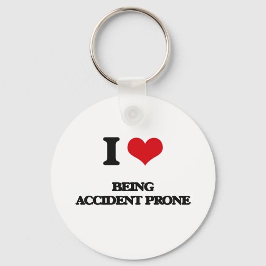 事故が起きやすい人が好き キーホルダー (正面)
