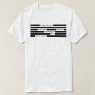 事故による情報漏えい Tシャツ