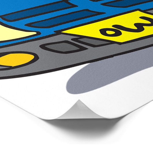 事故に遭った人 ポスター (角)