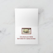 事故のヒウマー/カメが背中を反転 カード (内部)