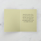 事故のユーモア/「人が事故を起こしたようだ カード (内部)