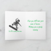 事故の後でよく得て下さい カード (内部)