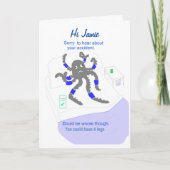 事故の後でよく得て下さい、一流の前部を加えて下さい カード (正面)