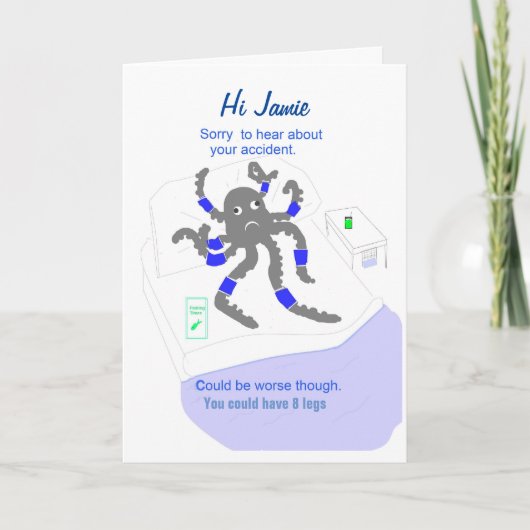 事故の後でよく得て下さい、一流の前部を加えて下さい カード (正面)