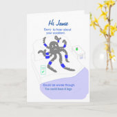 事故の後でよく得て下さい、一流の前部を加えて下さい カード (黄色い花)