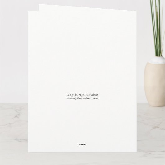 事故の話を聞いて申し訳ない。元気おもしろいになる カード (裏面)