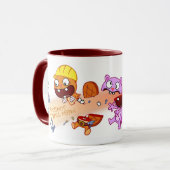 事故は起こります マグカップ (正面左)