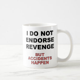 事故は起こる Funny Mug コーヒーマグカップ