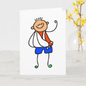 事故キッド カード (黄色い花)