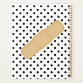 事故発生しやすいプランナーバンドエイド プランナー手帳 (裏面)