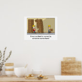 事故防止002 ポスター (キッチン)