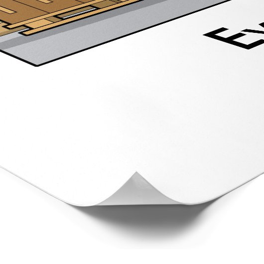 事故防止002 ポスター (角)