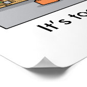 事故防止003 ポスター (角)