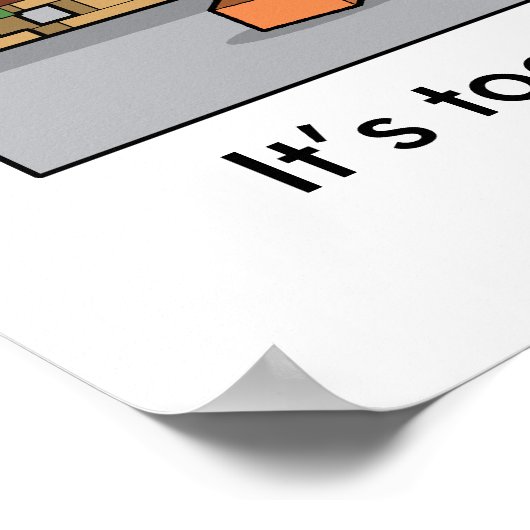 事故防止003 ポスター (角)