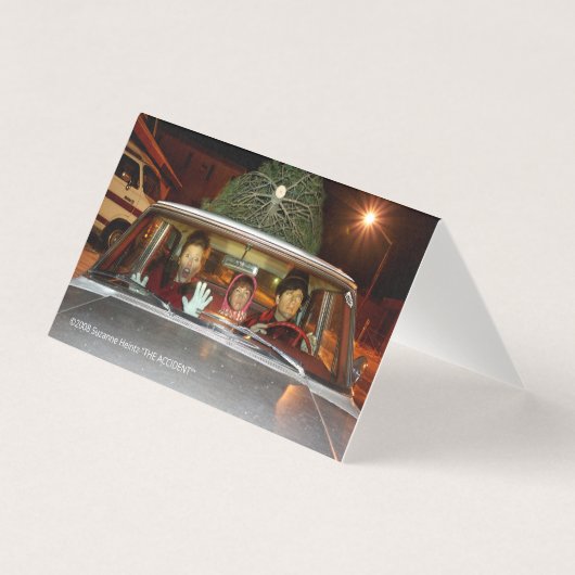 「事故」遊の家ホリデーカード (正面)