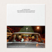 「事故」遊の家ホリデーカード (外部フラット)