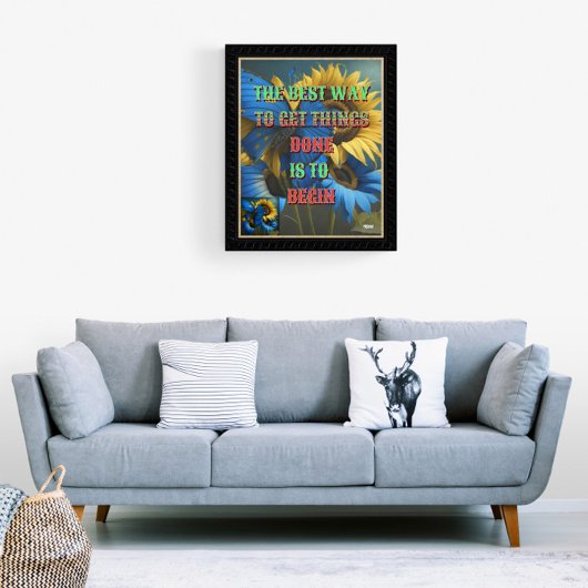 事最高のを済ませる方法は始めだ ポスター