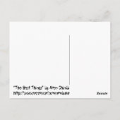 事最高の事 ポストカード (裏面)