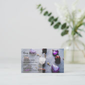 事業ラピダリ |ミニマリスト 名刺 (スタンド正面)